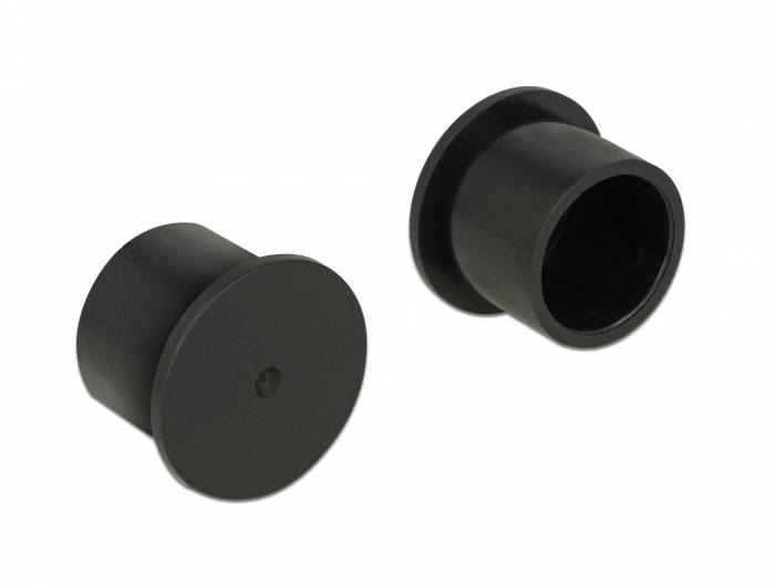 DeLOCK - Schutzkappe - Schwarz (Packung mit 10)-7