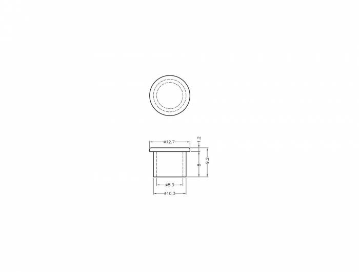 DeLOCK - Schutzkappe - Schwarz (Packung mit 10)-8