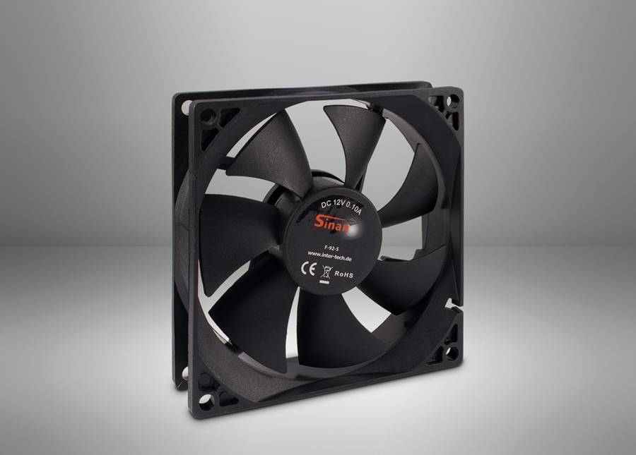 DYNATRON - Inter-Tech 92mm Fan Bulk - Gehäuselüfter - 92-3