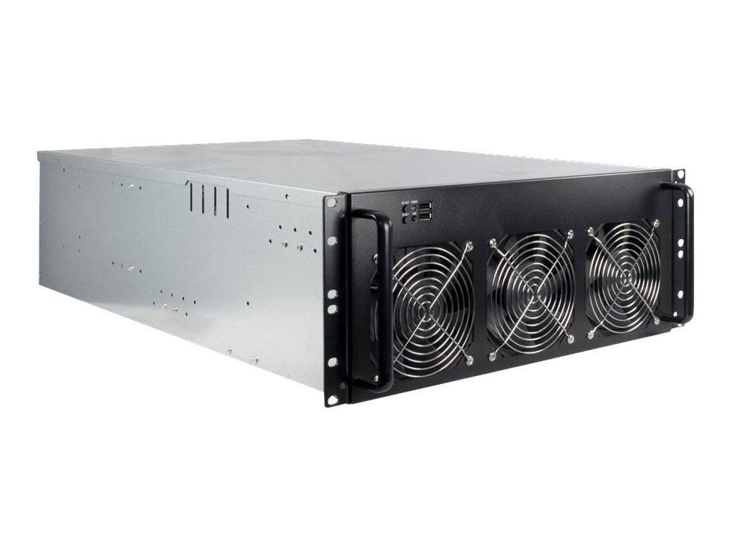 Inter-Tech 4W2 Mining Rack - Rack-Montage - 4U - ATX - keine Spannungsversorgung-0