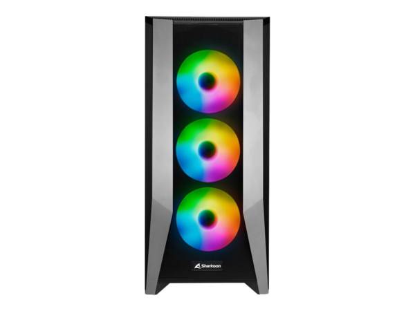 Sharkoon TG7M RGB - Tower - E-ATX - Seitenteil mit Fenster (gehärtetes Glas)