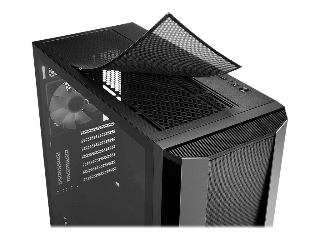 Sharkoon TG7M RGB - Tower - E-ATX - Seitenteil mit Fenster (gehärtetes Glas)-4