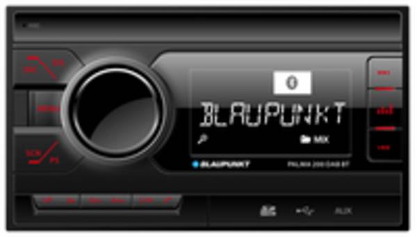 Blaupunkt Palma 200 DAB BT Geringe Einbautiefe - 2-DIN Multimedia - Schwarz