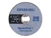 Dremel EZ SpeedClic SC409 - Schneidscheibe - 5 Stücke-0