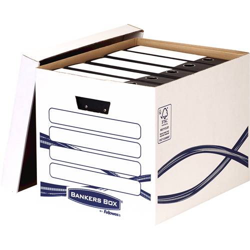 Fellowes 4461001, Papier, Weiß, A4, Hängeordner, 340 mm, 330 mm-0