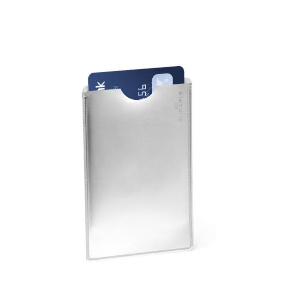 DURABLE - Visitenkartenkasten - Silber (Packung-6