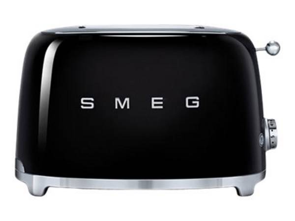 SMEG 50's Style TSF01BLEU - Toaster - 2 Scheibe - 2 Steckplatz - Schwarz