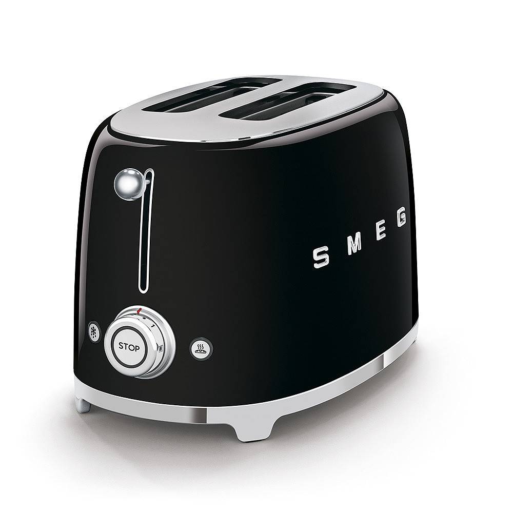 SMEG 50's Style TSF01BLEU - Toaster - 2 Scheibe - 2 Steckplatz - Schwarz-4
