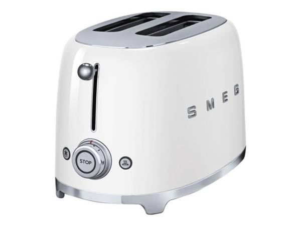 Smeg 50's Style TSF01WHEU - Toaster - 2 Scheibe