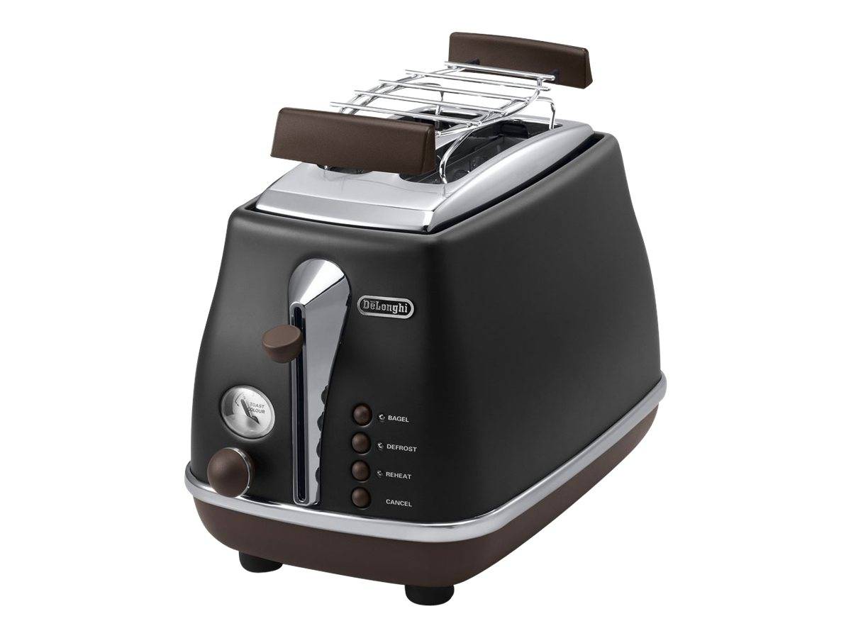 DE LONGHI - De'Longhi Icona Vintage CTOV 2103.BK - Toaster-0