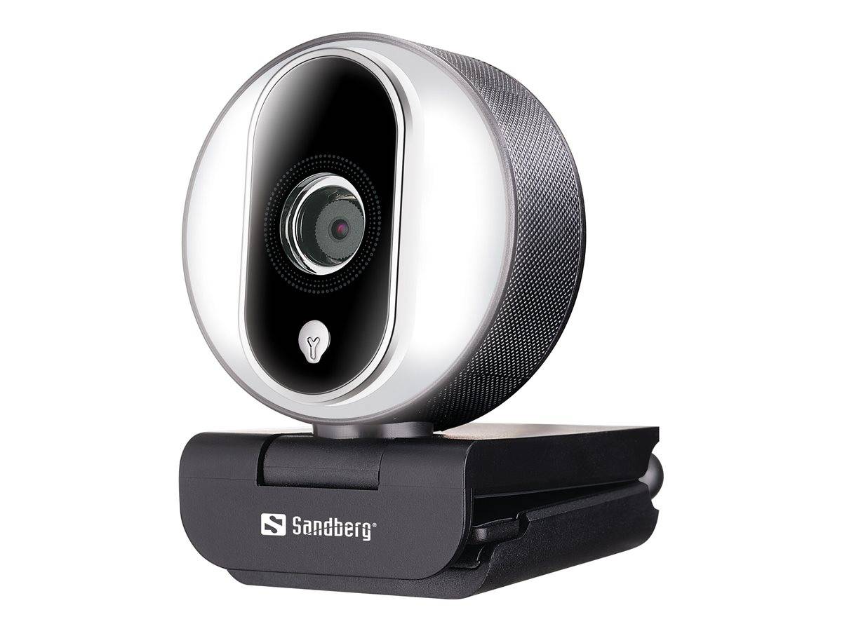 Sandberg Streamer USB Webcam Pro - Livestream-Kamera 134-12