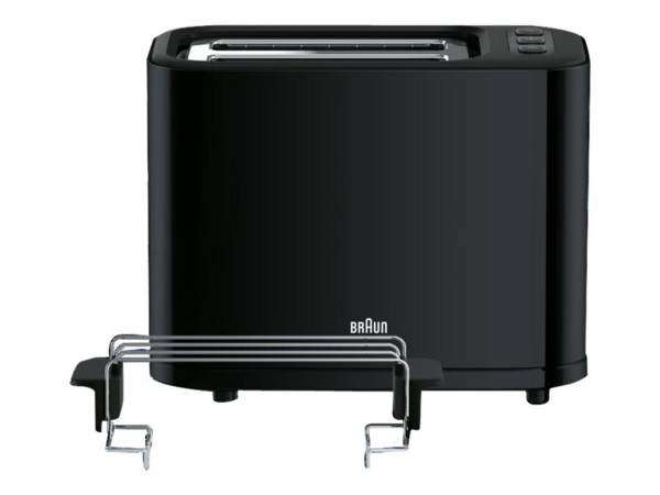 Braun PurEase HT3010 BK - Toaster - 2 Scheibe