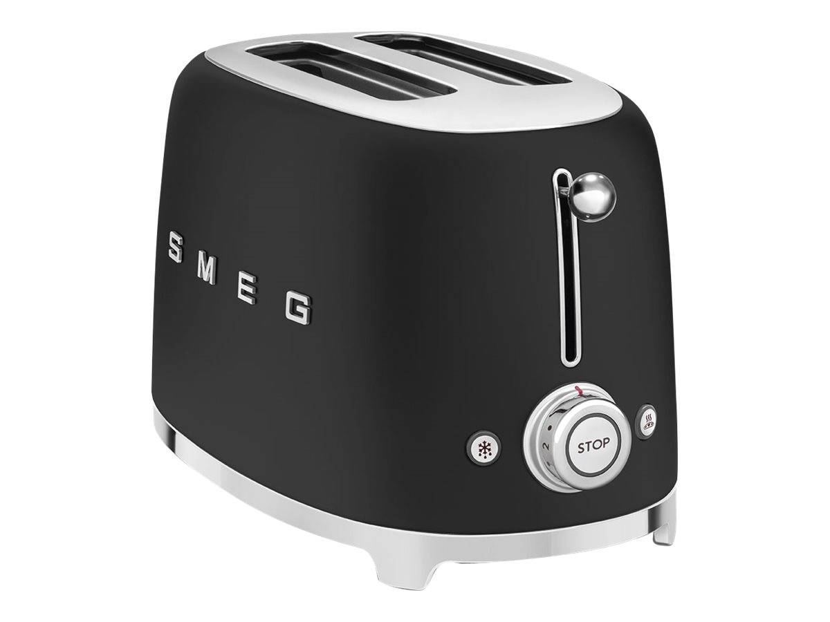 Smeg 50's Style TSF01BLMEU - Toaster - 2 Scheibe-0