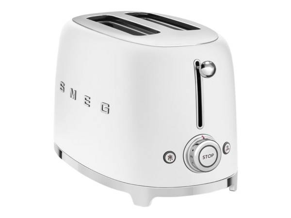 Smeg 50's Style TSF01WHMEU - Toaster - 2 Scheibe