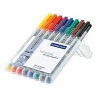STAEDTLER Lumocolor 315 - Marker - nicht dauerhaft - gemischte Farben - 1 mm - Mittel (Packung mit 8)-4