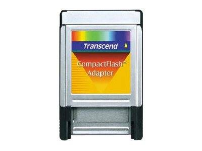 Transcend - Kartenadapter (CF I) - PC-Karte-0