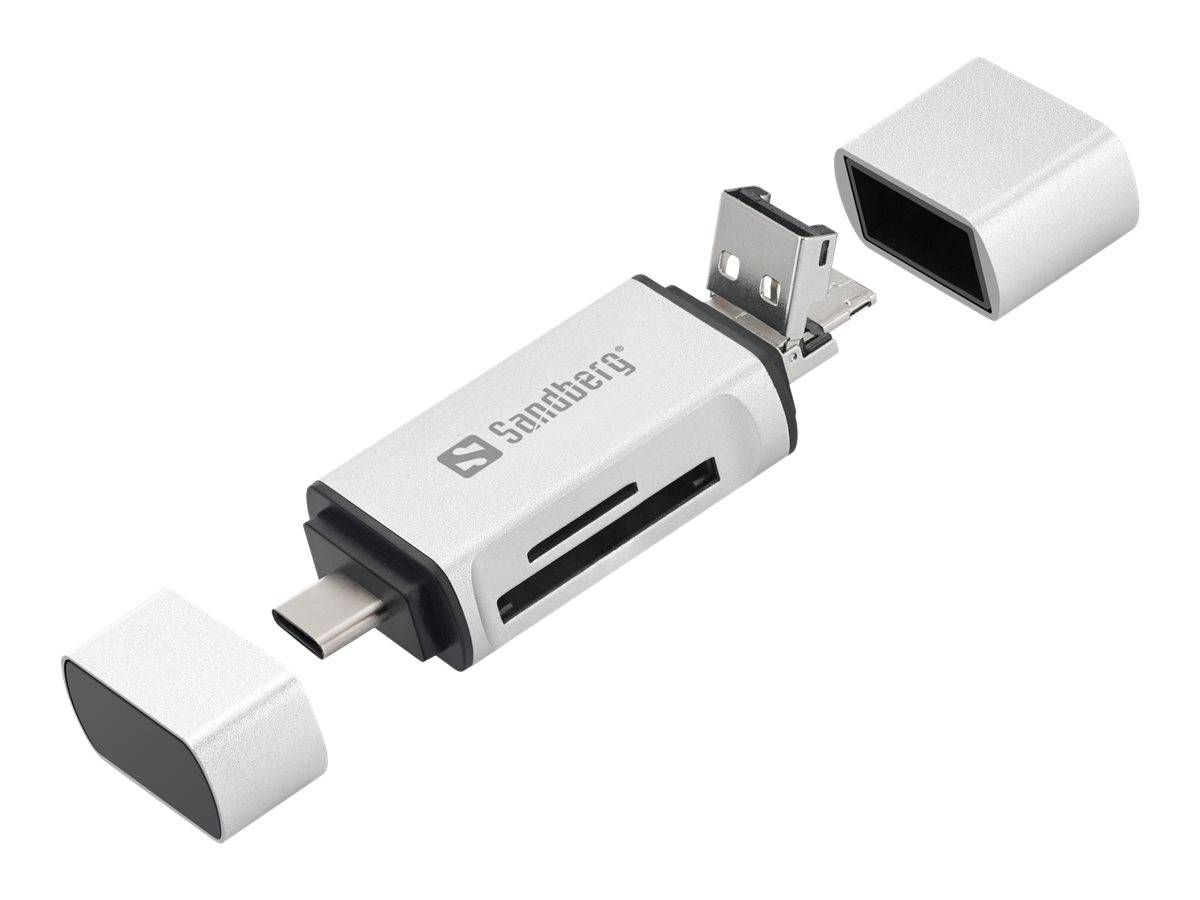 Sandberg - Kartenleser (microSD, SD) - micro-0