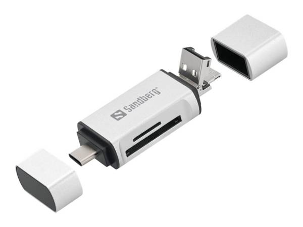 Sandberg - Kartenleser (microSD, SD) - micro