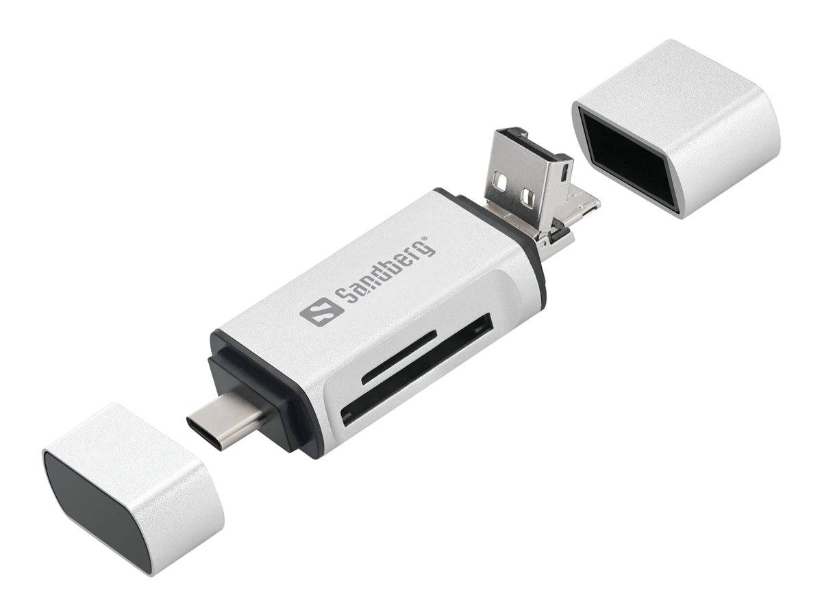 Sandberg - Kartenleser (microSD, SD) - micro-6