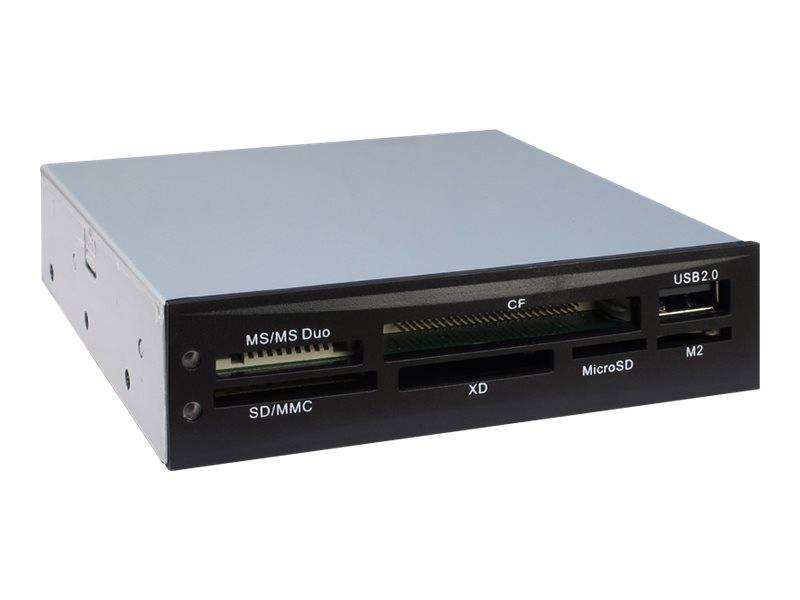 Inter-Tech Nitrox Multi Card Reader CI-02 - Kartenleser - 8,9 cm (3,5 Zoll)-0