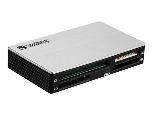 Sandberg USB 3.0 Multi Card Reader - Kartenleser (MS, MMC, SD, xD, CF, TransFlash, microSD, SDHC, MS Micro)