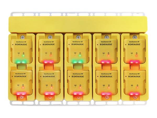 Datalogic - Ladestation für Barcode-Scanner - Ausgangsanschlüsse: 10