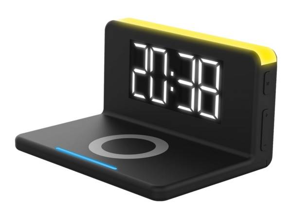 TERRATEC ChargeAir clock! - Induktive Ladematte - 10 Watt (USB)