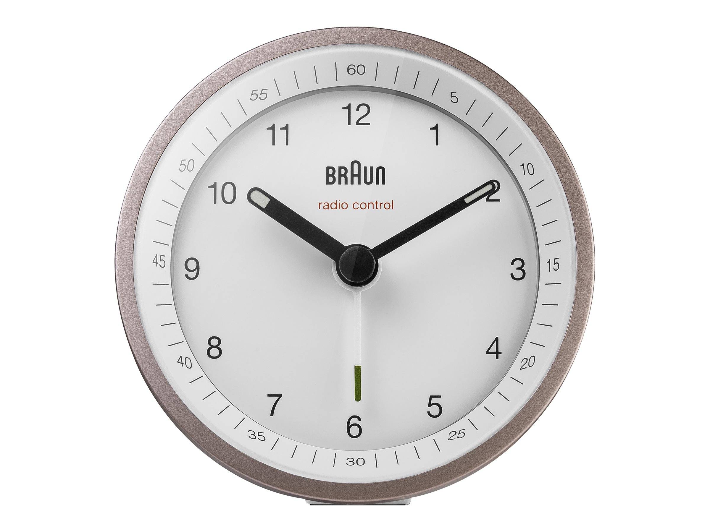 Braun BC07 - Wecker - rund - Quarz - Schreibtisch-0