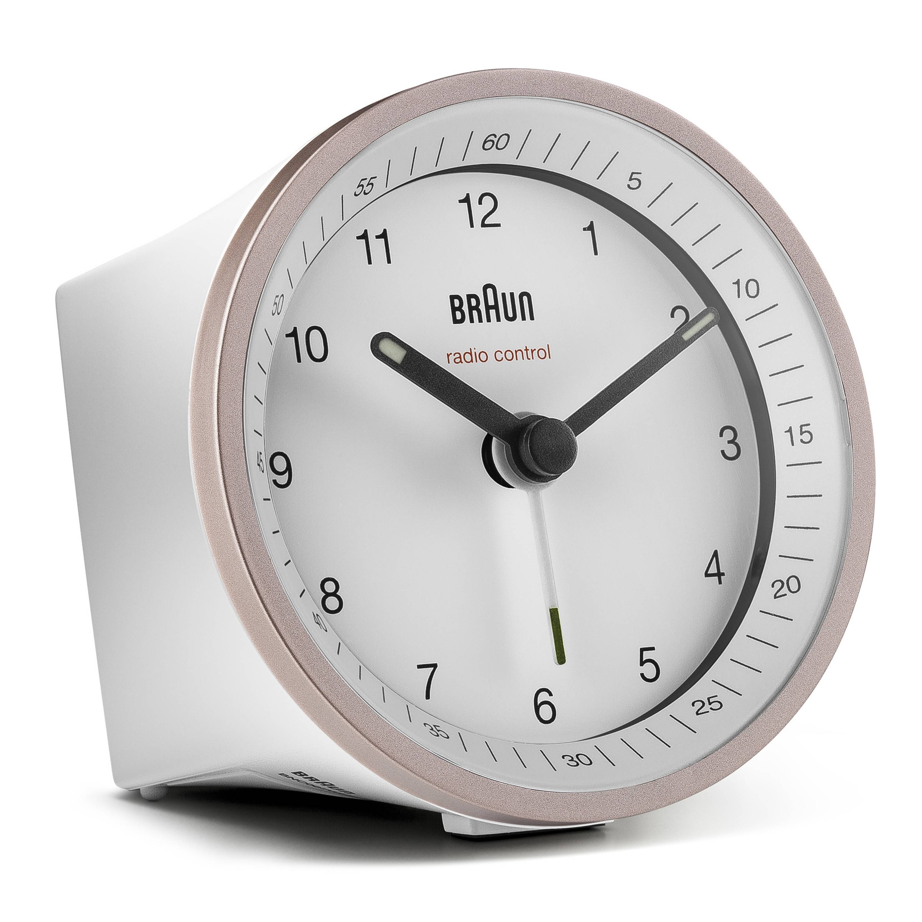 Braun BC07 - Wecker - rund - Quarz - Schreibtisch-8