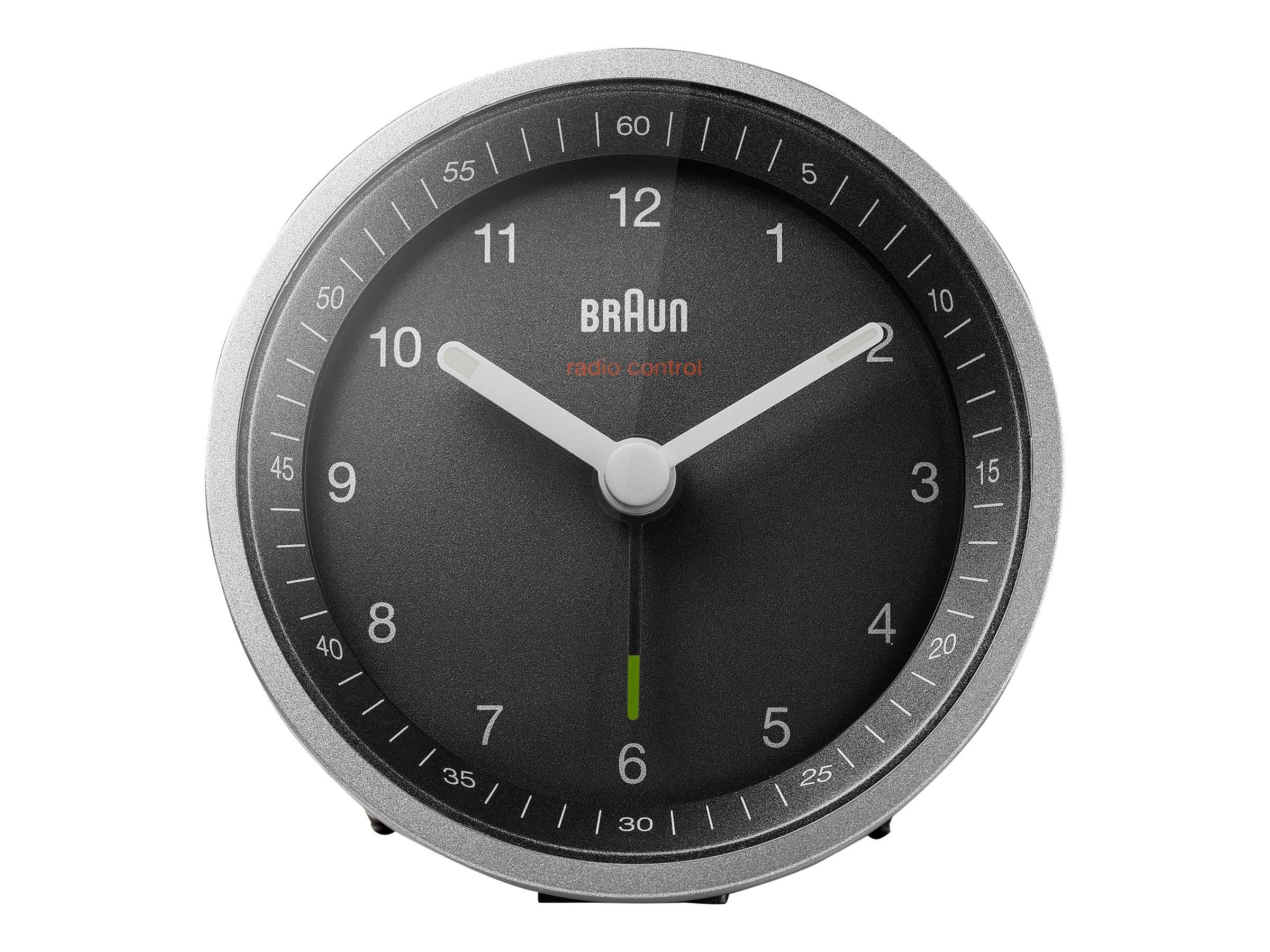 Braun BC07 - Wecker - rund - Quarz - Schreibtisch-0