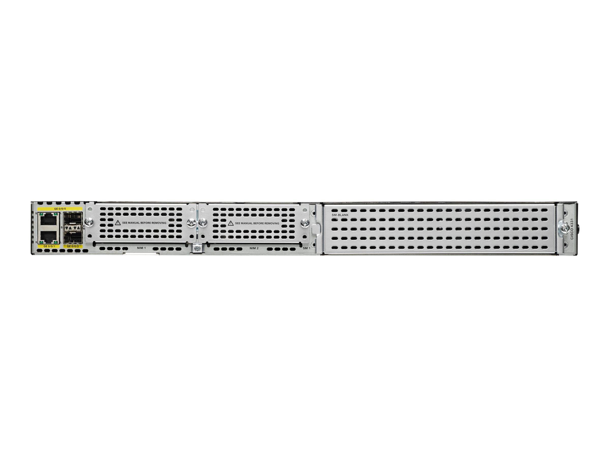 Cisco Integrated Services Router 4331 - Unified Communications Bundle-5