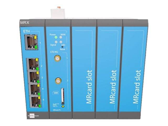 INSYS icom MRX MRX5 LTE - Router - WWAN 5-Port-Switch-4
