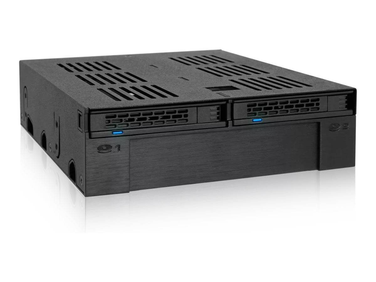 ICY Dock ExpressCage MB322SP-B - Mobiles Speicher-Rack - 5,25"" bis 3,5"" / 2,5"" (13,3 cm bis 8,9/6,4 cm)-7