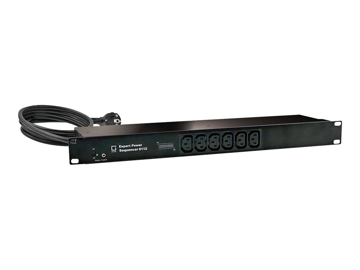 Gude Expert Power Sequencer 8112-2 - Automatischer Netzschalter (Rack - einbaufähig)-1