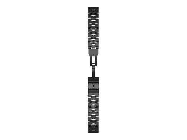 Garmin QuickFit - Uhrarmband für Smartwatch - Carbon Gray DLC-1