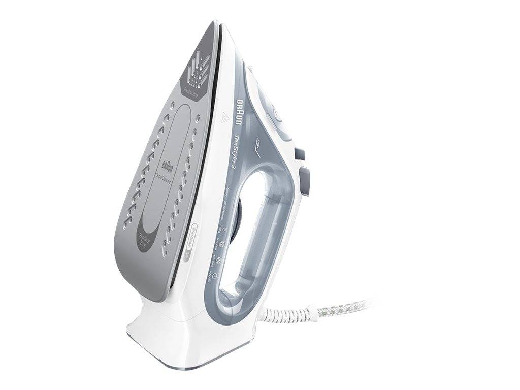 Braun TexStyle 3 SI 3054 GY - Dampfbügeleisen mit automatischer Abschaltung-0