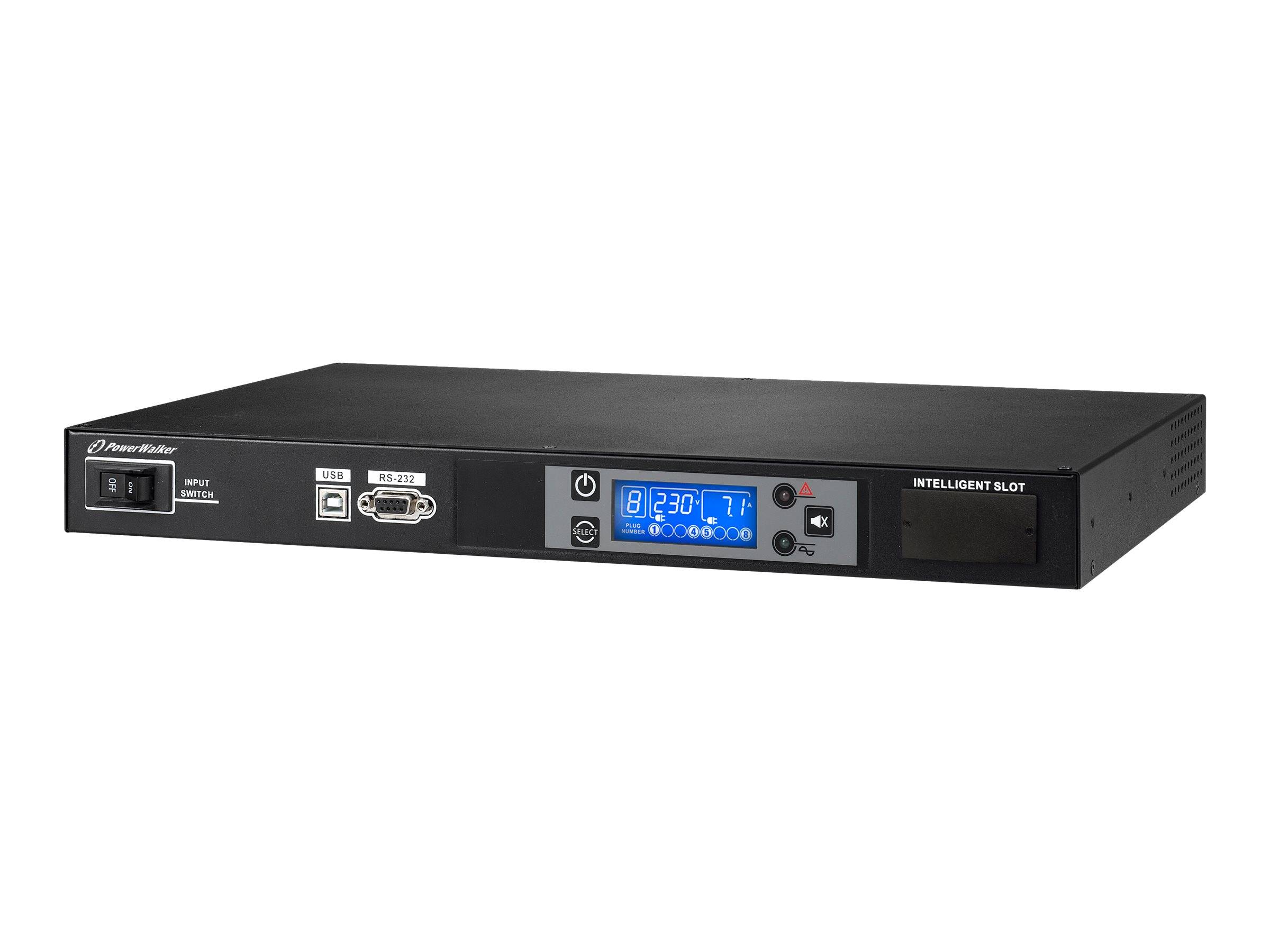 BLUEWALKER - PowerWalker PDU RC-16A - Stromverteilungseinheit (Rack - einbaufähig)-0