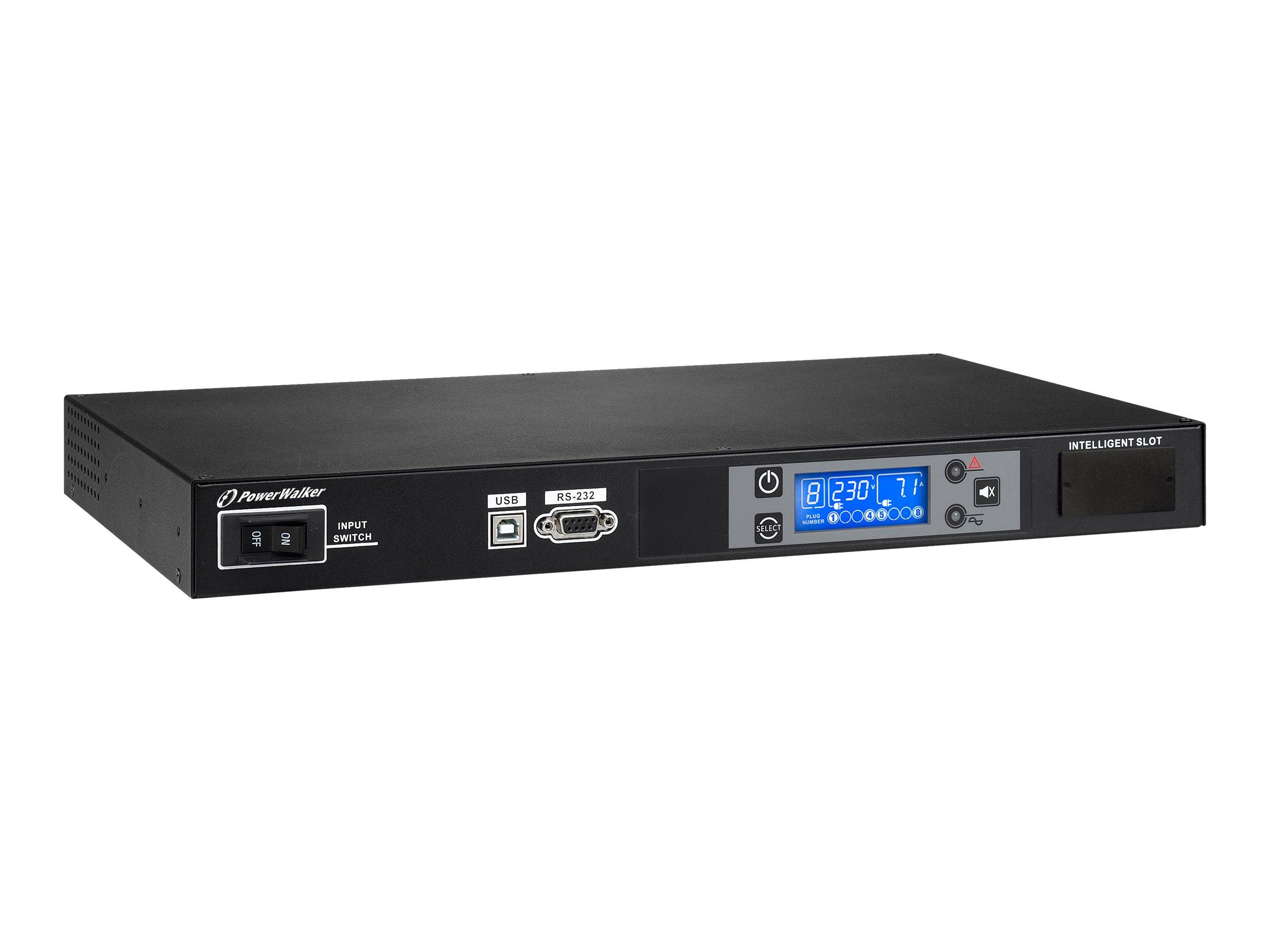 BLUEWALKER - PowerWalker PDU RC-16A - Stromverteilungseinheit (Rack - einbaufähig)-5