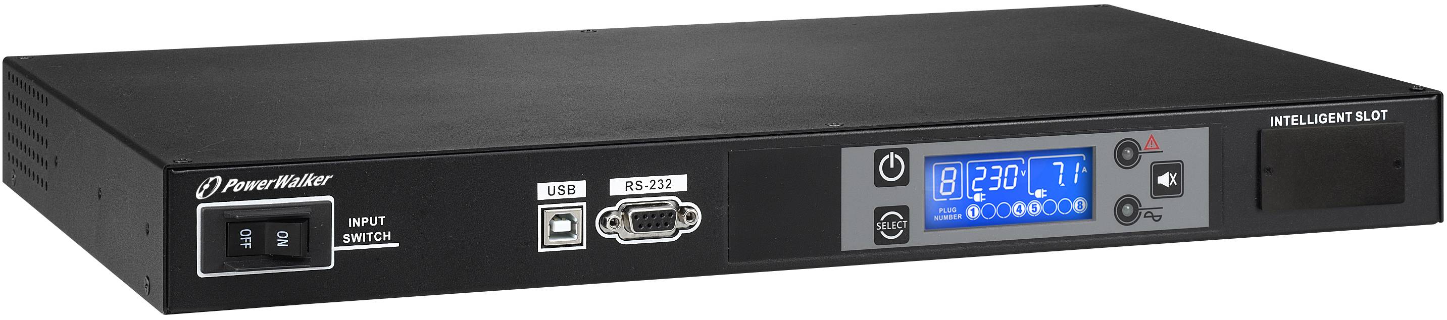 BLUEWALKER - PowerWalker PDU RC-16A - Stromverteilungseinheit (Rack - einbaufähig)-8