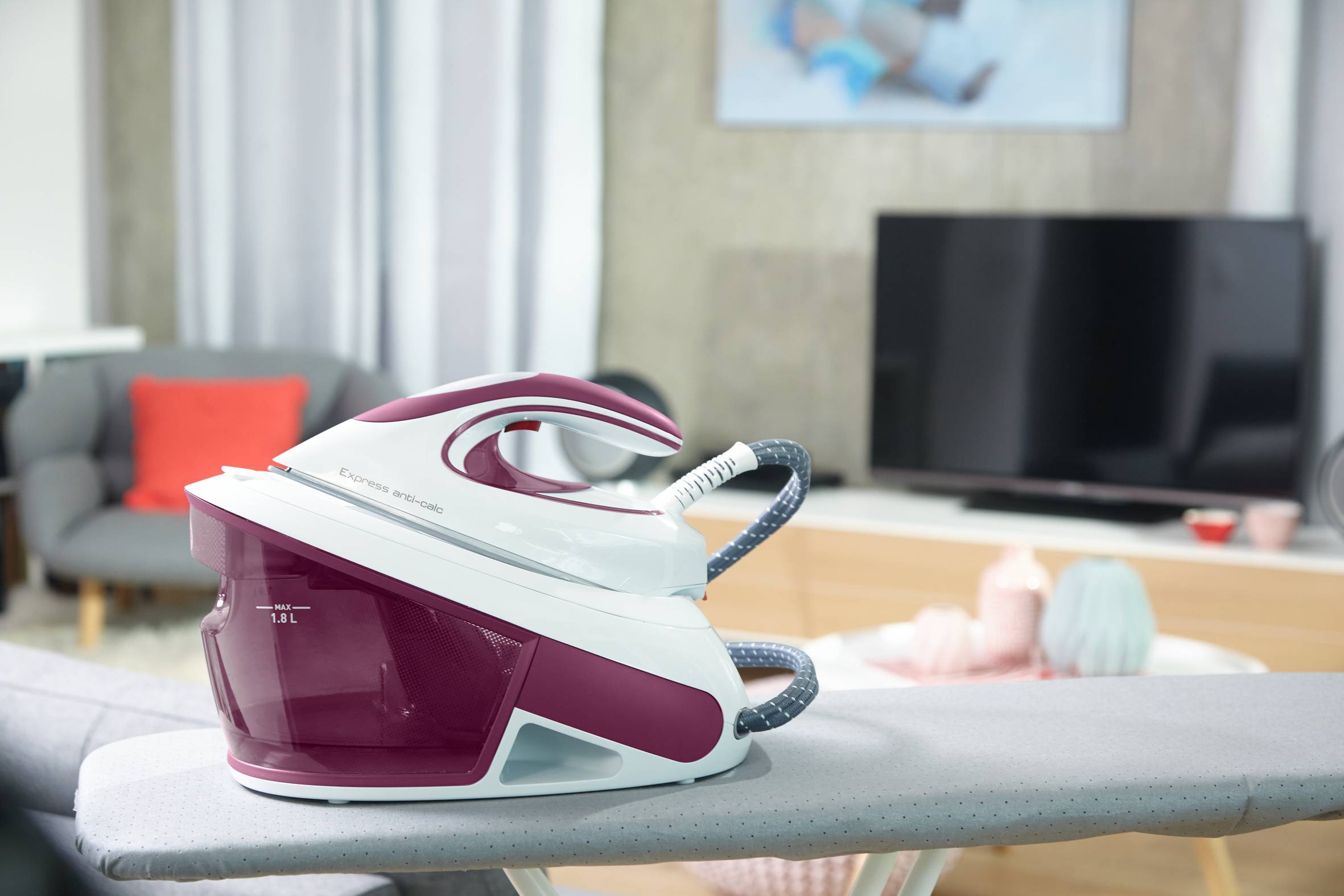 Tefal Express Anti-Calc SV8054E0 - Dampfbügeleisen mit automatischer Abschaltung-7