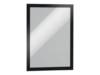 DURABLE DURAFRAME - Dokumentenhalterung - Oberflächenmontage - für A4 - doppelseitig - Schwarz (Packung mit 2)