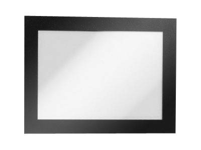 DURABLE DURAFRAME MAGNETIC - Dokumentenhalterung - für A6 - magnetisch - Schwarz (Packung mit 5)-0