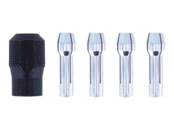 Dremel 4485 - Klemmbuchsenset - 5 Stücke - 3.2 mm, 1.6 mm, 2.4 mm, 0.8 mm
