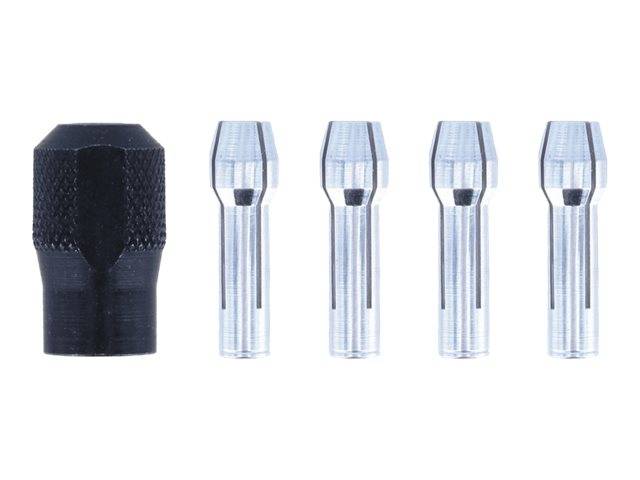 Dremel 4485 - Klemmbuchsenset - 5 Stücke - 3.2 mm, 1.6 mm, 2.4 mm, 0.8 mm-0