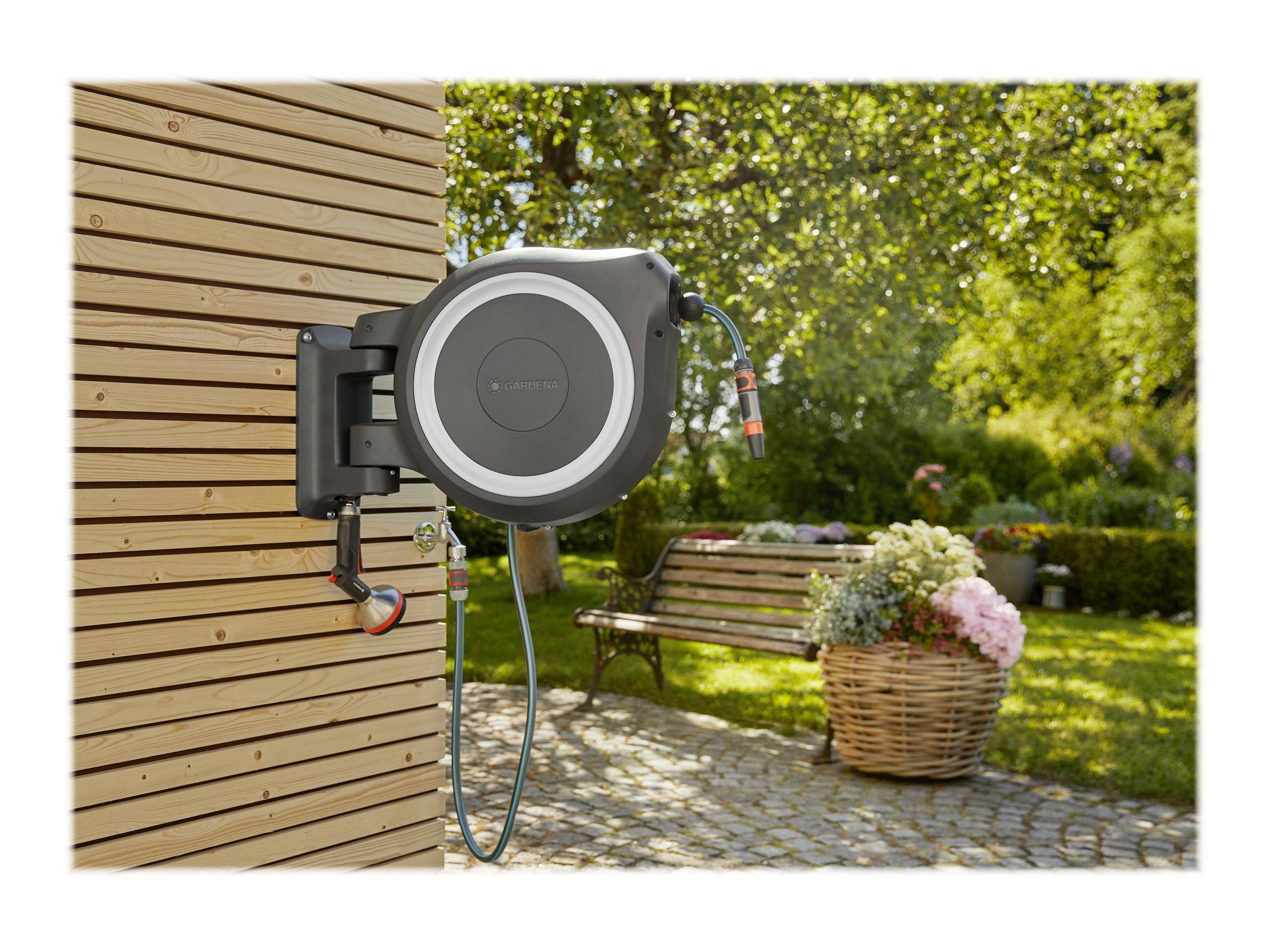 Gardena RollUp XL - Schlauchbox mit Schlauch-0