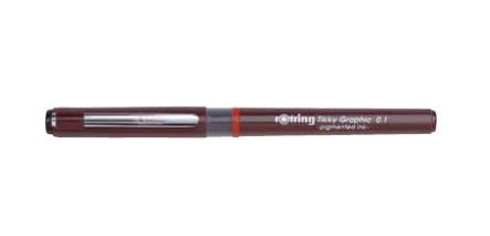 Rotring Tikky Graphic - Filzstift - Schwarz - Pigmenttinte-3
