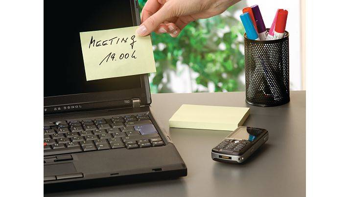tesa Haftnotiz Office Notes 57654-00000 75x75mm 100Bl. gelb - Artikel: 111660110-5