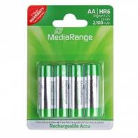 MediaRange - Batterie 4 x AA-Typ - NiMH - (wiederaufladbar)-1
