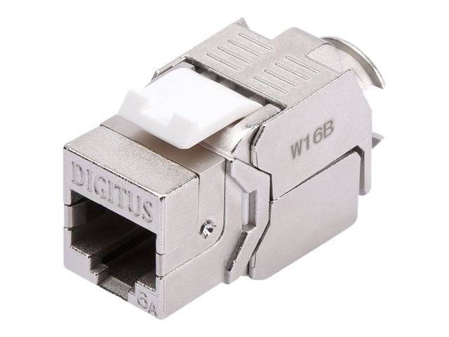 DIGITUS - CAT 6A Keystone Modul, geschirmt, werkzeugfreier Montageanschluss-6