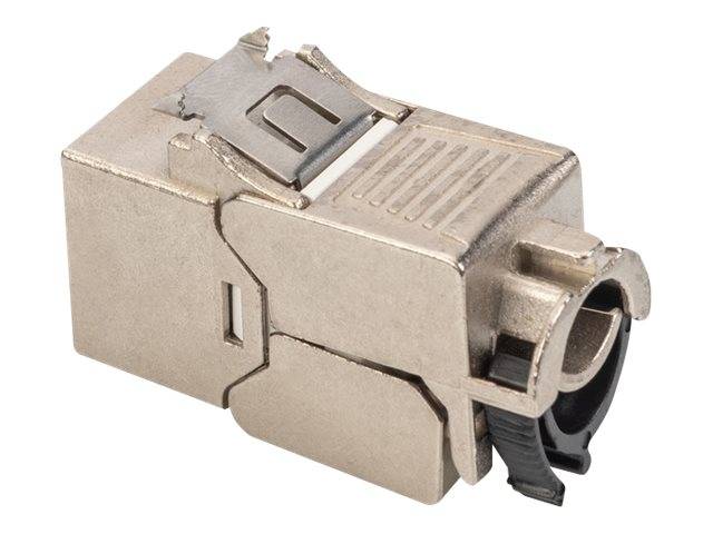 DIGITUS - CAT 6A Keystone Modul, geschirmt mit intelligentem Kabelmanager, Set (24 Stück)-7